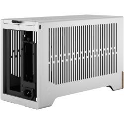 Fractal Design Terra Mini-ITX SFF Case - Silver Aluminium with Walnut Accents — Buy in Cyprus with Fast Delivery
