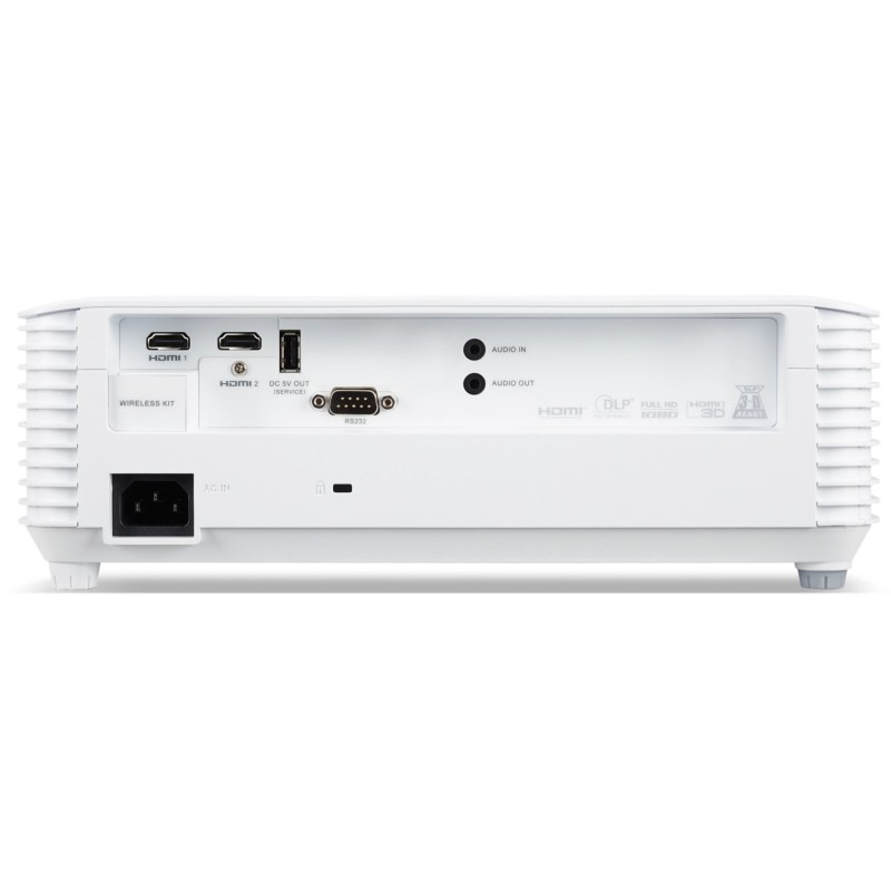 Acer H6546Ki - 1080p DLP Projector, 5200 ANSI Lumens, 16:9, 3D, White — Buy in Cyprus with Fast Delivery