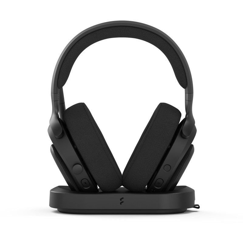 Fractal Scape Dark Headset - Wired & Wireless Headband with Boom Mic - Black — Buy in Cyprus with Fast Delivery