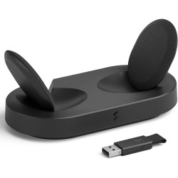 Fractal Scape Dark Headset - Wired & Wireless Headband with Boom Mic - Black — Buy in Cyprus with Fast Delivery