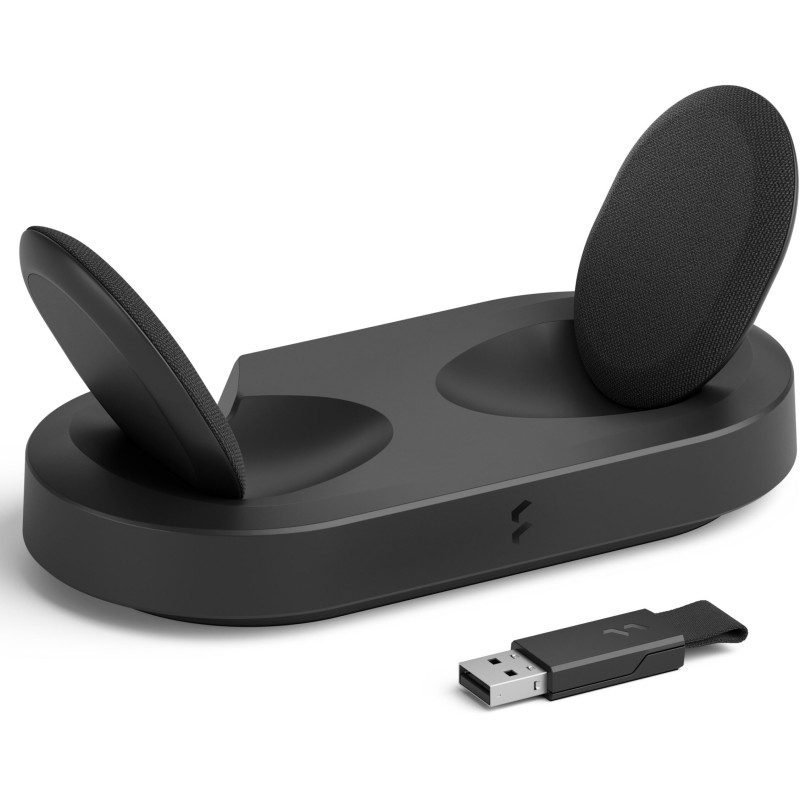 Fractal Scape Dark Headset - Wired & Wireless Headband with Boom Mic - Black — Buy in Cyprus with Fast Delivery