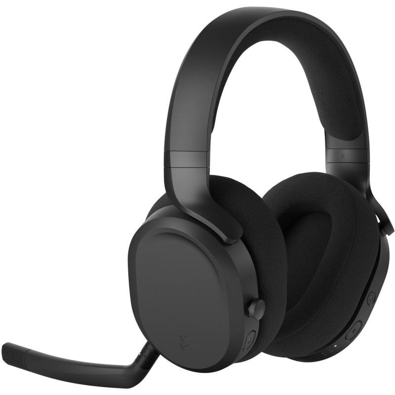 Fractal Scape Dark Headset - Wired & Wireless Headband with Boom Mic - Black — Buy in Cyprus with Fast Delivery