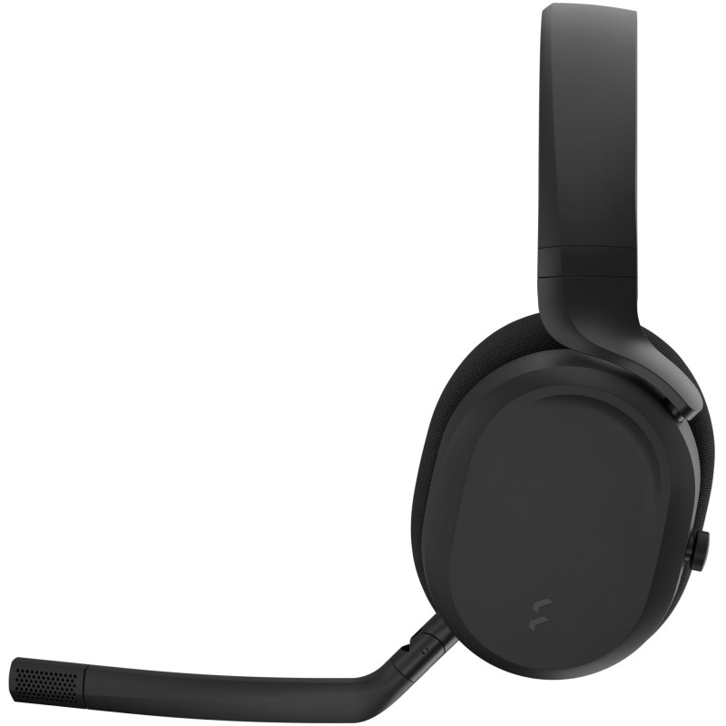 Fractal Scape Dark Headset - Wired & Wireless Headband with Boom Mic - Black — Buy in Cyprus with Fast Delivery