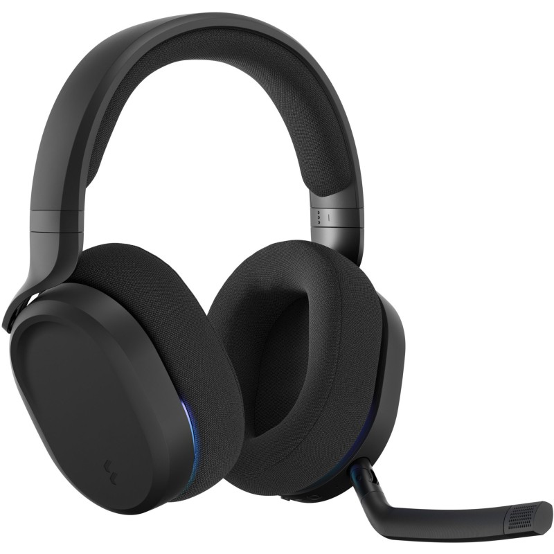 Fractal Scape Dark Headset - Wired & Wireless Headband with Boom Mic - Black — Buy in Cyprus with Fast Delivery