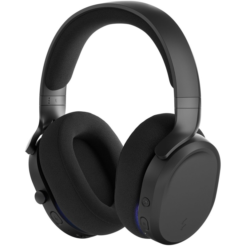 Fractal Scape Dark Headset - Wired & Wireless Headband with Boom Mic - Black — Buy in Cyprus with Fast Delivery