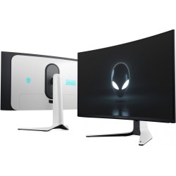 Alienware AW3225QF - 32in 4K QD-OLED Curved Gaming Monitor, 240Hz, 0.03ms, HDR/Dolby Vision - Black/White