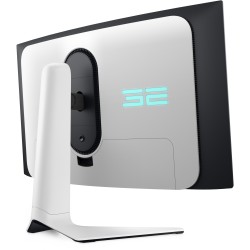 Alienware AW3225QF - 32in 4K QD-OLED Curved Gaming Monitor, 240Hz, 0.03ms, HDR/Dolby Vision - Black/White