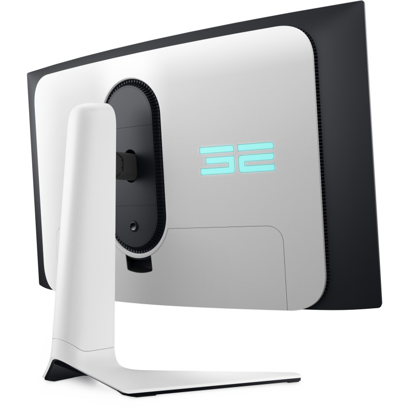 Alienware AW3225QF - 32in 4K QD-OLED Curved Gaming Monitor, 240Hz, 0.03ms, HDR/Dolby Vision - Black/White