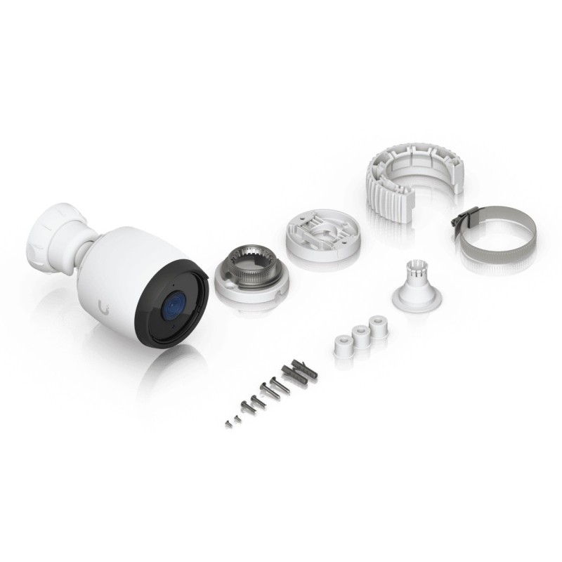 Ubiquiti UniFi G6 Bullet - UVC-G6-Bullet-W - 4K PoE Outdoor Bullet Camera, IR, ARM Cortex-A53, IP66, White