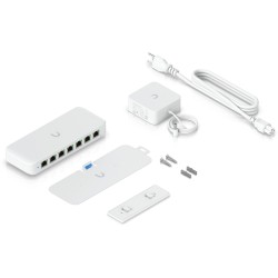 Ubiquiti UniFi USW-Ultra 8-Port - Managed L2 Gigabit Switch, 7x PoE+ + 1x PoE++ (White) — Buy in Cyprus with Fast Delivery