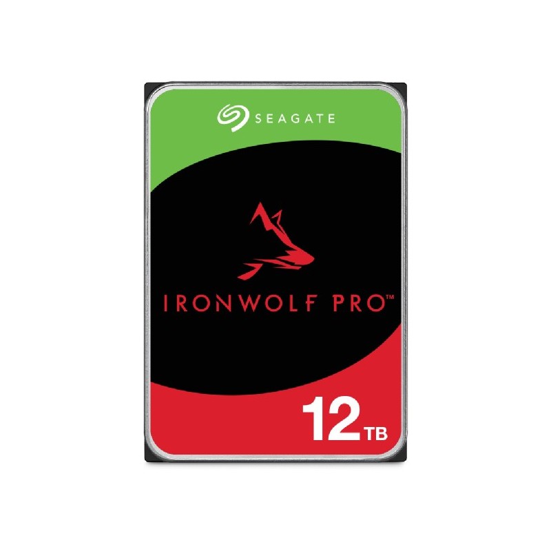 Seagate IronWolf Pro 12TB - 7200 RPM 256MB SATA III 3.5" NAS HDD - ST12000NT001 (Boxed) — Buy in Cyprus with Fast Delivery
