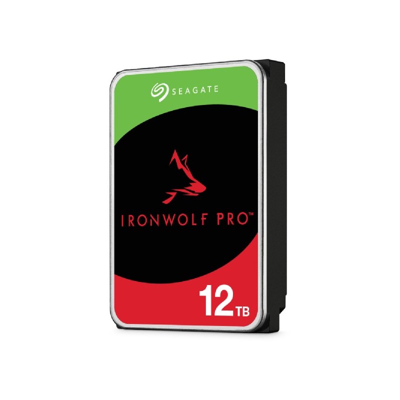 Seagate IronWolf Pro 12TB - 7200 RPM 256MB SATA III 3.5" NAS HDD - ST12000NT001 (Boxed) — Buy in Cyprus with Fast Delivery
