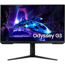 Samsung Odyssey G3 S27DG300EU - 27in FHD (1920x1080) VA Gaming Monitor, 180Hz 1ms HDR10, HDMI 2.0 & DP1.4, Black