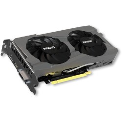 INNO3D GeForce RTX 3050 Twin X2 - 8GB GDDR6, 1777MHz Boost, PCIe 4.0, Black (Dual-Fan) — Buy in Cyprus with Fast Delivery