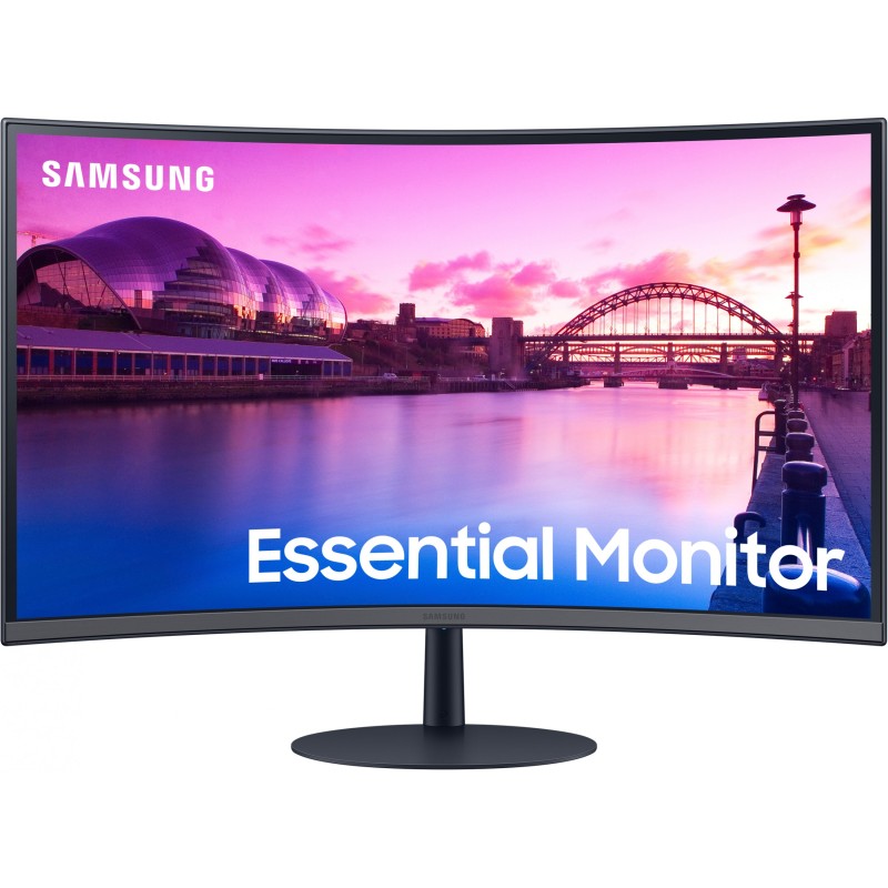 Samsung S27C390EAU - 27" (68.6 cm) Curved VA Monitor - FHD 1920x1080, 75Hz, 4ms, 2xHDMI/DP, 2xSpeakers, Black/Grey