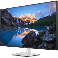 Dell UltraSharp U4323QE - 43" 4K UHD IPS Monitor - USB-C 90W PD, 2xDP1.4, 2xHDMI2.1, 60Hz, 5ms, Silver
