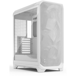 Fractal Design Meshify 3 White TG - Mid Tower ATX/E-ATX Case, Tempered Glass, 3x140mm Fans — Buy in Cyprus with Fast Delivery