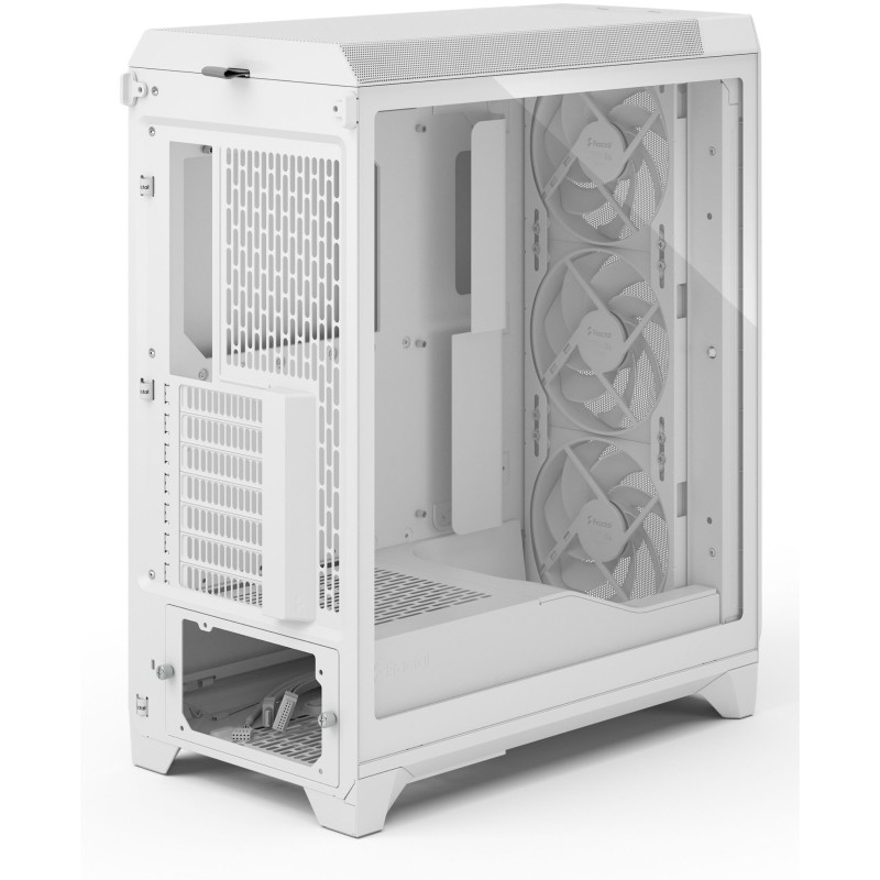 Fractal Design Meshify 3 White TG - Mid Tower ATX/E-ATX Case, Tempered Glass, 3x140mm Fans — Buy in Cyprus with Fast Delivery
