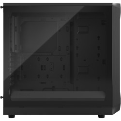 Fractal Design Focus 2 - Black Tempered Glass Mid-Tower PC Case (ATX/mATX/Mini-ITX) — Buy in Cyprus with Fast Delivery