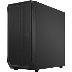 Fractal Design Focus 2 - Black Tempered Glass Mid-Tower PC Case (ATX/mATX/Mini-ITX) — Buy in Cyprus with Fast Delivery