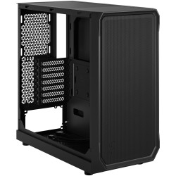 Fractal Design Focus 2 - Black Tempered Glass Mid-Tower PC Case (ATX/mATX/Mini-ITX) — Buy in Cyprus with Fast Delivery