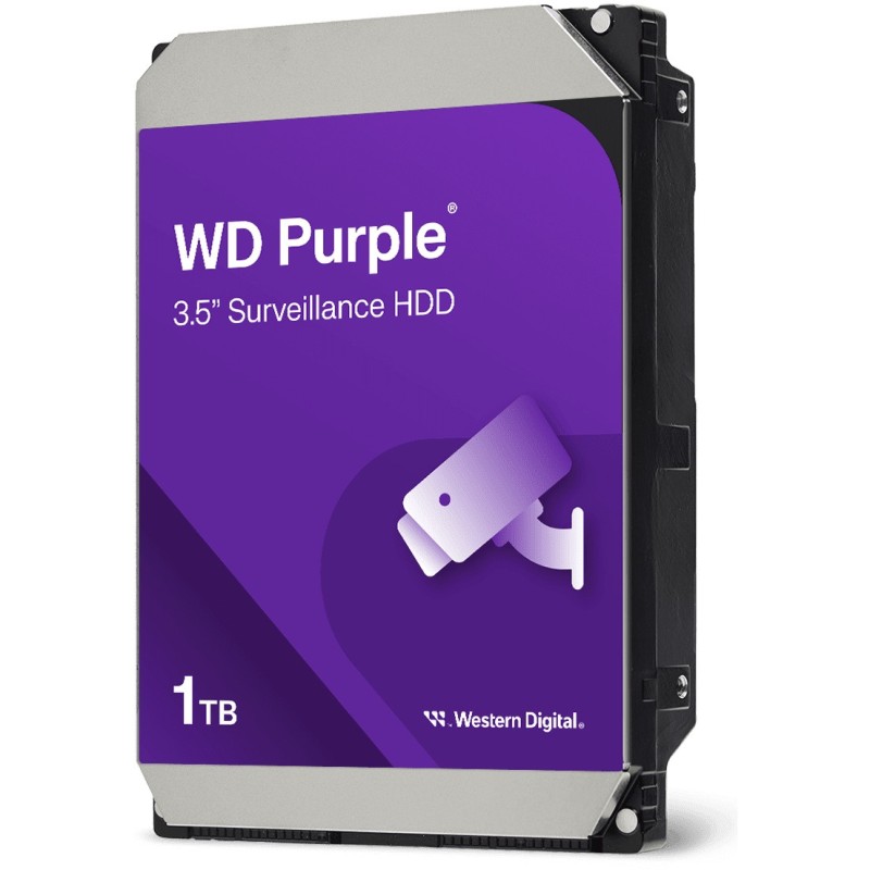WD Purple Surveillance HDD - WD11PURZ - 1TB 5400RPM 64MB Cache 3.5" SATA III (6Gb/s) — Buy in Cyprus with Fast Delivery