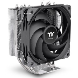 Thermaltake UX400 - 120mm CPU Air Cooler - Black/Silver, 4x Heatpipes, 120mm PWM Fan, 240W TDP