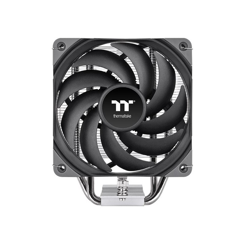 Thermaltake UX400 - 120mm CPU Air Cooler - Black/Silver, 4x Heatpipes, 120mm PWM Fan, 240W TDP