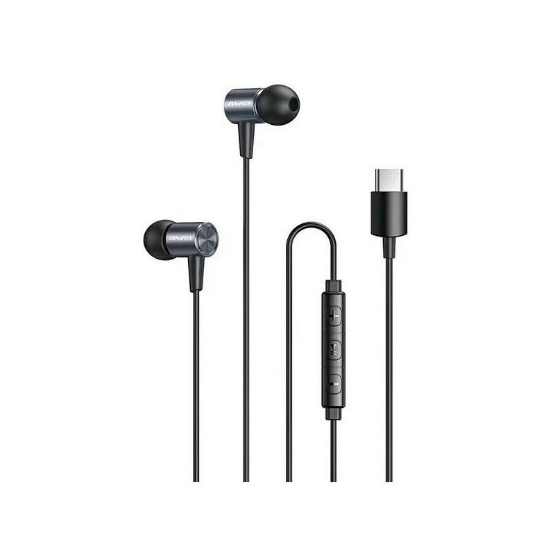Headphone Awei TC-2 type C connection -  Official distributor b2b Armenius Store