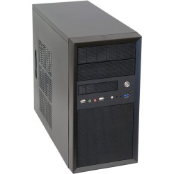 Chieftec CT-01B-OP - Mini Mesh Micro-ATX Tower, Black SECC Steel, Front Mesh Panel — Buy in Cyprus with Fast Delivery