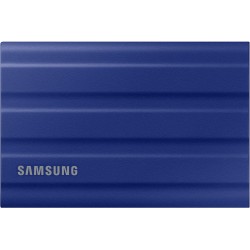 Samsung Portable SSD T7 Shield - MU-PE2T0R - 2TB Blue, USB-C, USB 3.2 Gen2, 1050MB/s, Rugged Rubber
