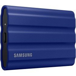 Samsung Portable SSD T7 Shield - MU-PE2T0R - 2TB Blue, USB-C, USB 3.2 Gen2, 1050MB/s, Rugged Rubber