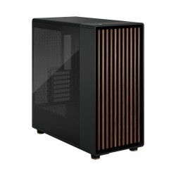 Fractal Design North XL - Mid Tower PC Case - Charcoal Black, Tempered Glass & Wood, E-ATX/ATX Compatible