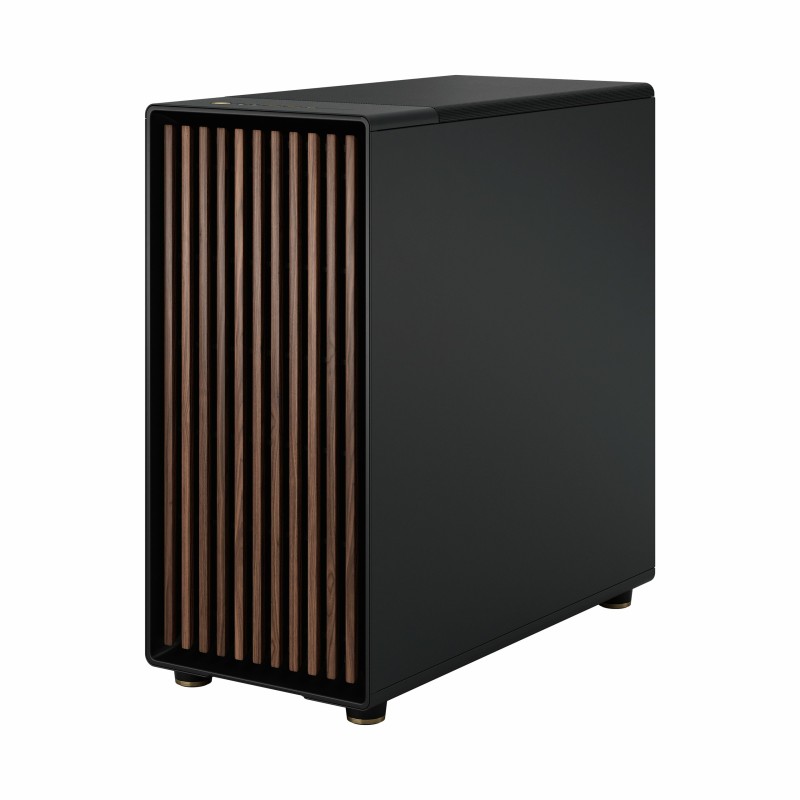 Fractal Design North XL - Mid Tower PC Case - Charcoal Black, Tempered Glass & Wood, E-ATX/ATX Compatible