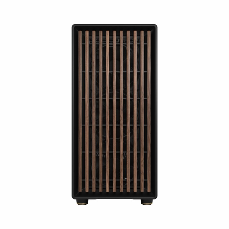 Fractal Design North XL - Mid Tower PC Case - Charcoal Black, Tempered Glass & Wood, E-ATX/ATX Compatible