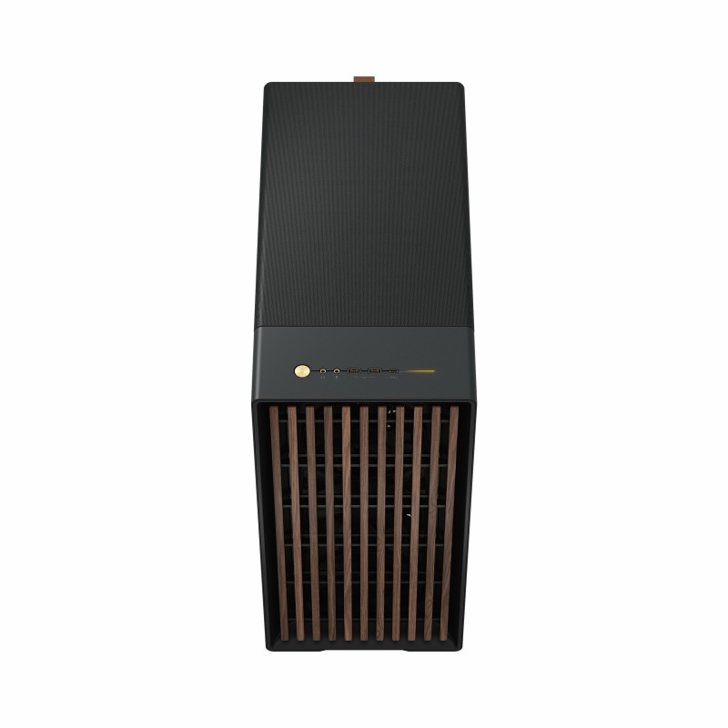Fractal Design North XL - Mid Tower PC Case - Charcoal Black, Tempered Glass & Wood, E-ATX/ATX Compatible