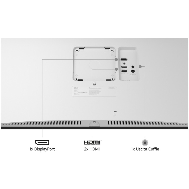 LG 27US550-W - 27-inch 4K UHD IPS Monitor, HDR10, 60Hz, 5ms — White — Buy in Cyprus with Fast Delivery