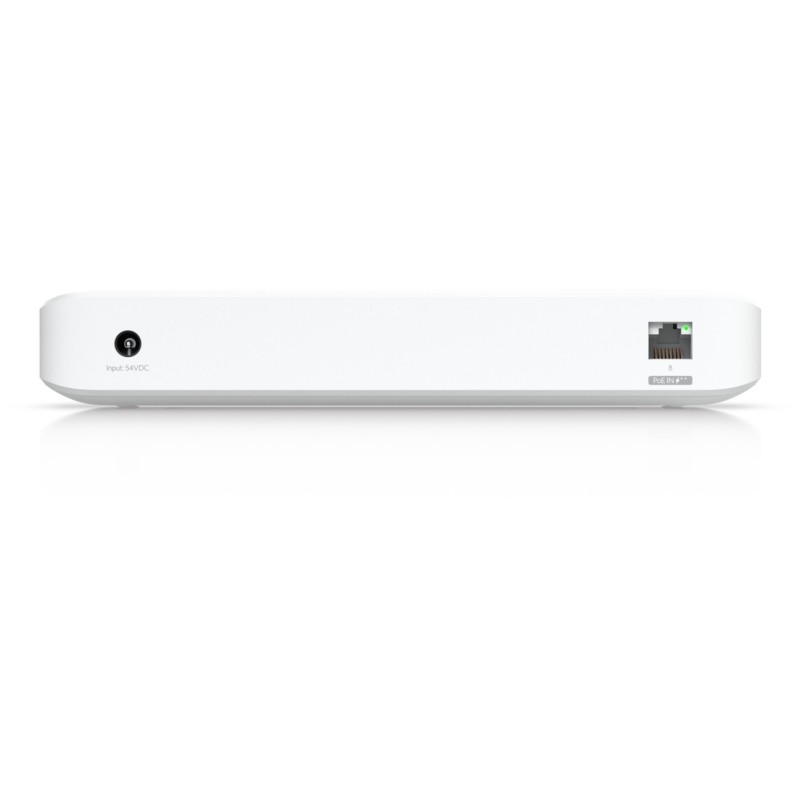 Ubiquiti UniFi USW-Ultra - 8-Port Gigabit L2 Managed Switch, 7x PoE (42W Budget) - White — Buy in Cyprus with Fast Delivery