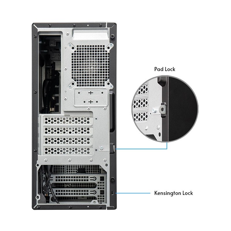 Chieftec Gamer UNI Series Midi Tower - BS-20B-OP - Black, microATX/Mini-ITX, USB-C Gen2 — Buy in Cyprus with Fast Delivery