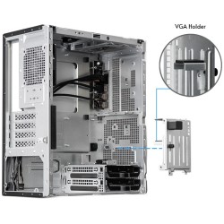 Chieftec Gamer UNI Series Midi Tower - BS-20B-OP - Black, microATX/Mini-ITX, USB-C Gen2 — Buy in Cyprus with Fast Delivery