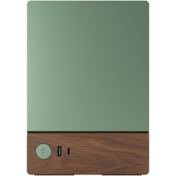 Fractal Design Terra Jade - Mini-ITX SFF PC Case - Green, Aluminium & Walnut Accents — Buy in Cyprus with Fast Delivery