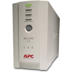 APC Back-UPS 500 - BK500EI - 500VA/300W Tower UPS, Beige, 4x IEC C13, User-Replaceable Battery