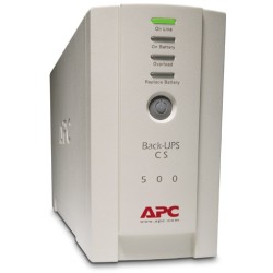 APC Back-UPS 500 - BK500EI - 500VA/300W Tower UPS, Beige, 4x IEC C13, User-Replaceable Battery