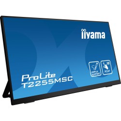 iiyama ProLite T2255MSC-B1 - 21.5in FHD Touch IPS Monitor, 1920x1080, PCAP 10pt, HDMI/DP, Black