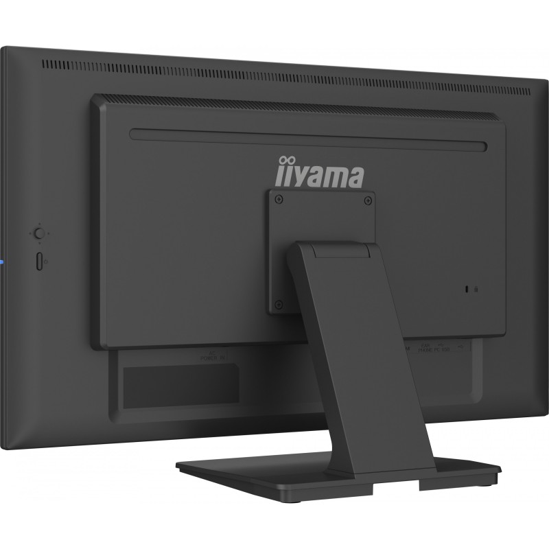 iiyama ProLite T2752MSC-B1 - 27in FHD IPS 10pt PCAP Touch Monitor, 60Hz, 5ms, HDMI/DP, USB Hub, Speakers, Black