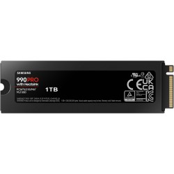 Samsung 990 PRO - 1TB M.2 2280 NVMe PCIe Gen4 x4 SSD with Heatsink - Retail — Buy in Cyprus with Fast Delivery