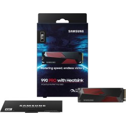 Samsung 990 PRO - 1TB M.2 2280 NVMe PCIe Gen4 x4 SSD with Heatsink - Retail — Buy in Cyprus with Fast Delivery