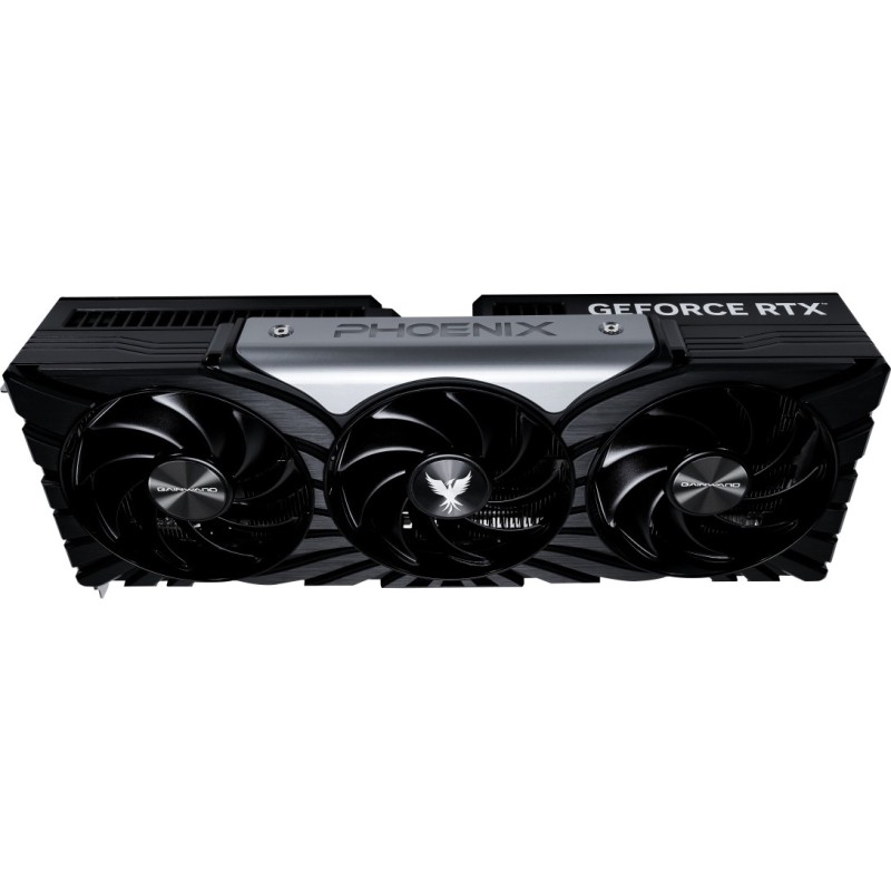Gainward Phoenix GeForce RTX 5080 - 16GB GDDR7, 256-bit, 2617MHz Boost - PCIe 5.0, 3x Fans, Black/Silver
