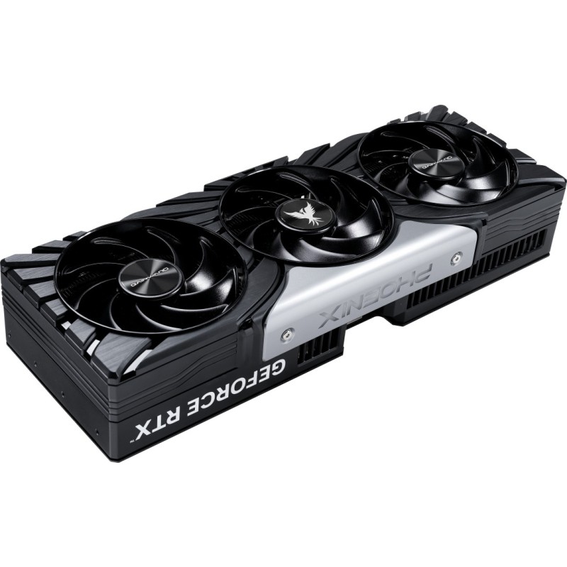 Gainward Phoenix GeForce RTX 5080 - 16GB GDDR7, 256-bit, 2617MHz Boost - PCIe 5.0, 3x Fans, Black/Silver