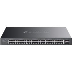 TP-Link Omada Switch SG2452LP - 52-Port Gigabit (32x PoE+) - Managed L2, 1U Rackmount, Black